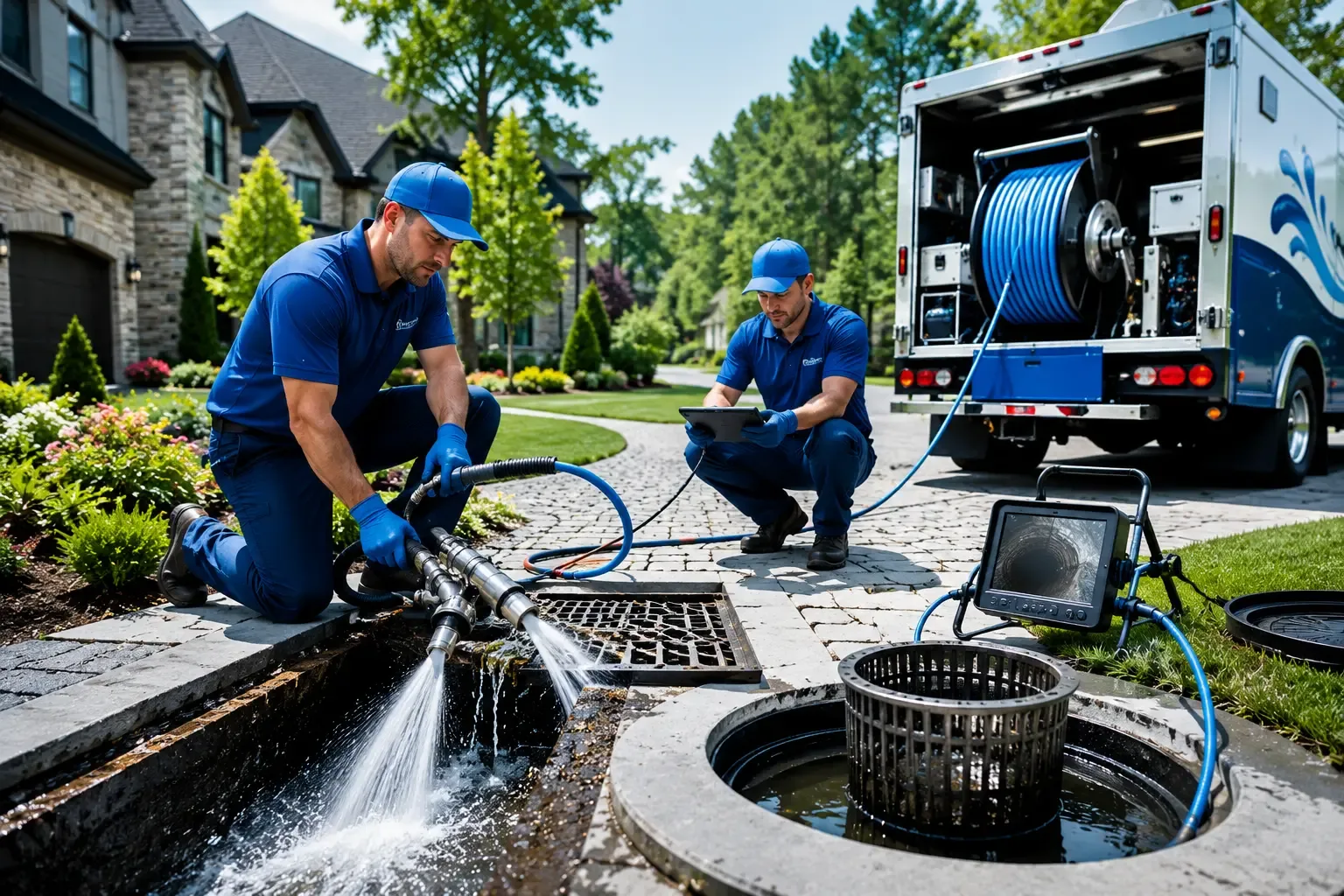 Local outdoor drain cleaning professionals in Hebron, IN