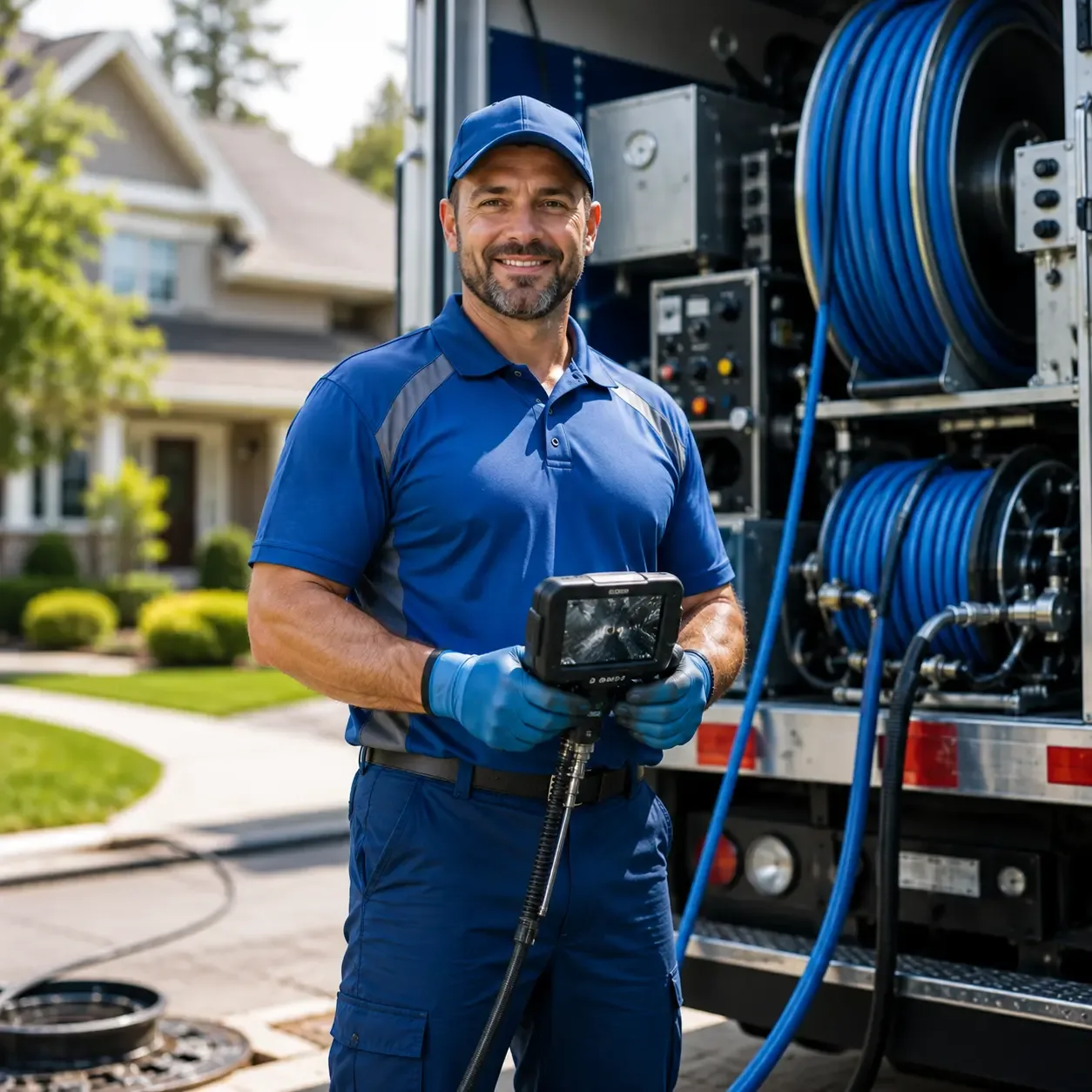 Local outdoor drain cleaning specialists in Hebron, IN